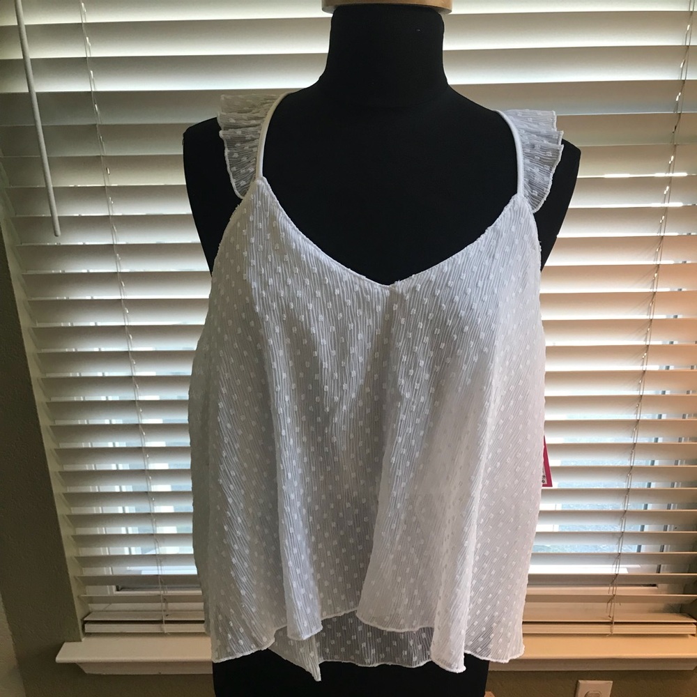 NWT Xhilaration Flutter Strap Tank